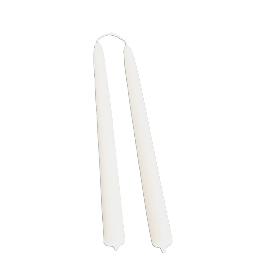 Beeswax Taper Candles in Alpine Glow