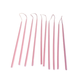 Beeswax birthday candles natural