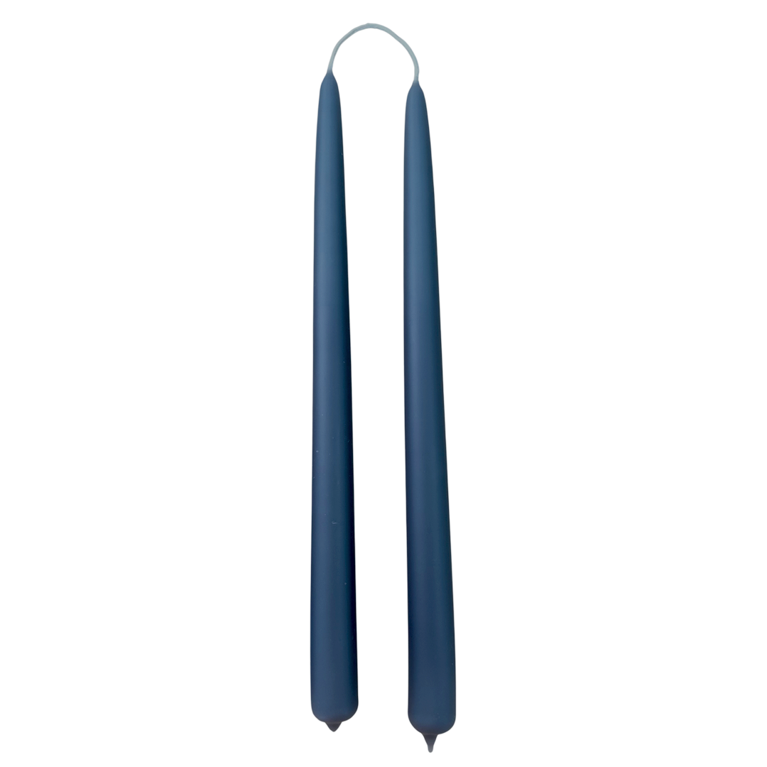 pure beeswax no drip taper candles hand dipped in M Denim