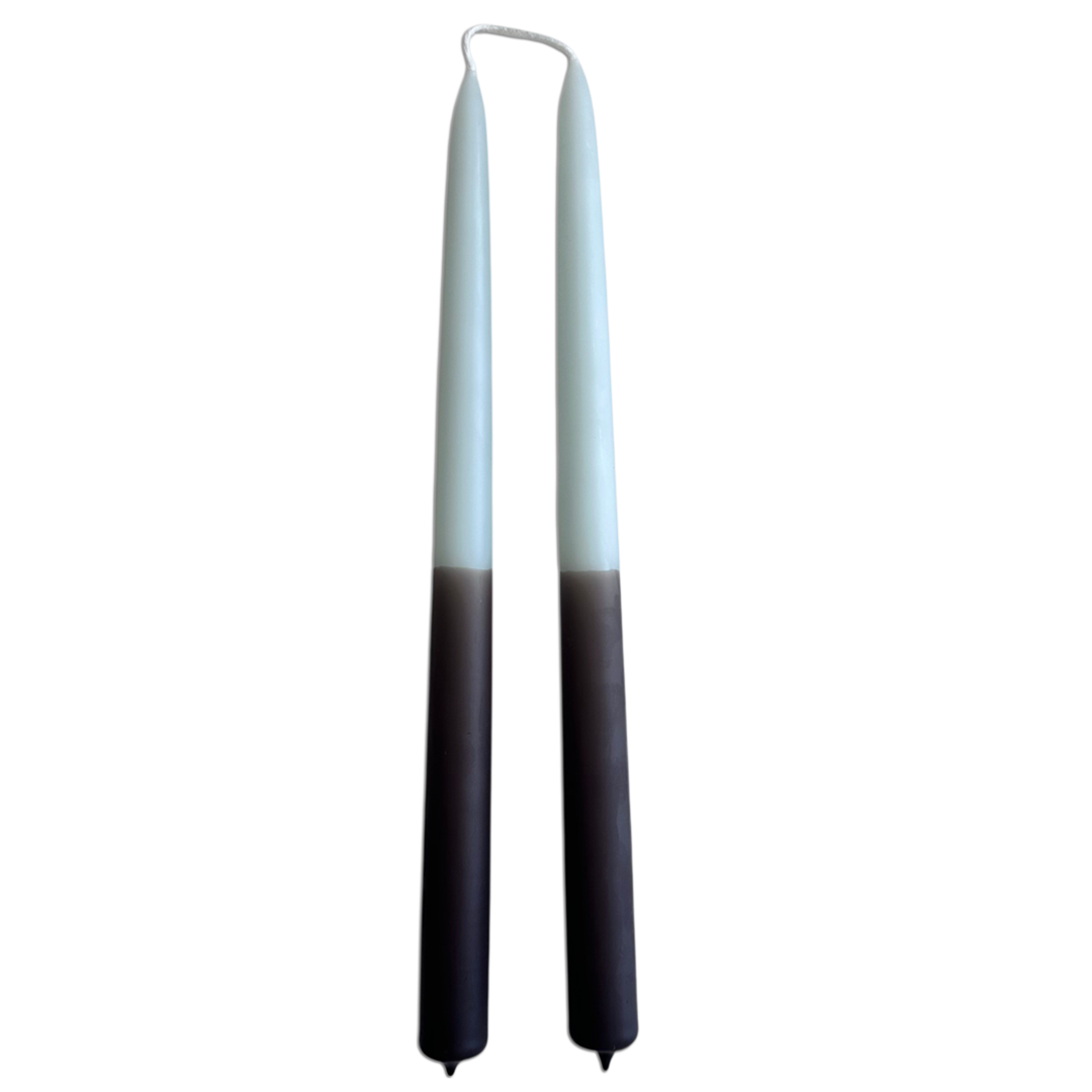 12" natural Beeswax  Taper Candles – in Gelato, non drip, high quality, decorative.