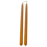 12" Beeswax Classic Taper Candles – Ochre