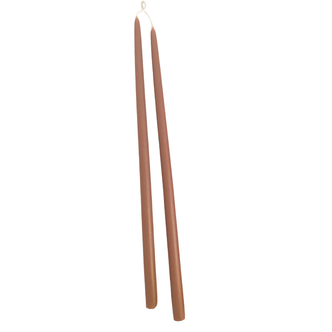 Thin Beeswax Taper Candles  in Fika