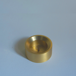 Designed by GLŌAM this holder fit our all types of Candles. Made from solid brass, it has a paperweight-like feel. 