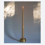Designed by GLŌAM this holder fit our all types of Candles. Made from solid brass, it has a paperweight-like feel. 