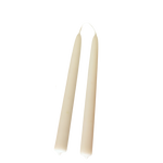 hand-dipped beeswax taper candles made with plant based pigments for an eco-friendly, elegant elevated accent, non dripping, long burn.