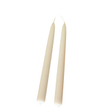 hand-dipped beeswax taper candles made with plant based pigments for an eco-friendly, elegant elevated accent, non dripping, long burn.