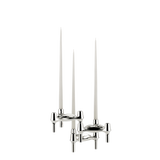 BMF Sculptural, stackable, STOFF Nagel Danish candle holders bring mid-century Danish elegance to every glow.